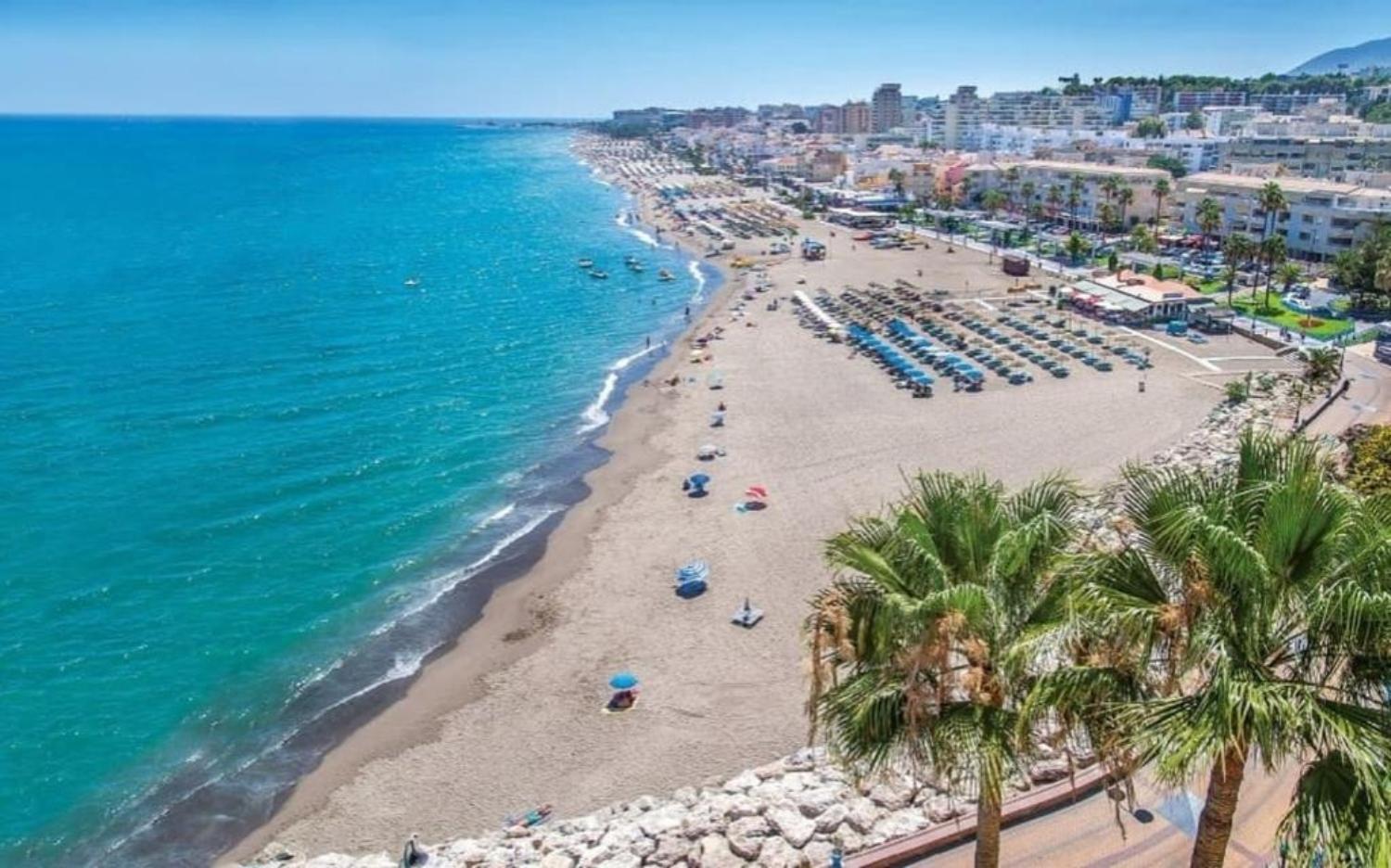 Primera Linea Del Mar - Acceso Directo Playa Carihuela Torremolinos Extérieur photo